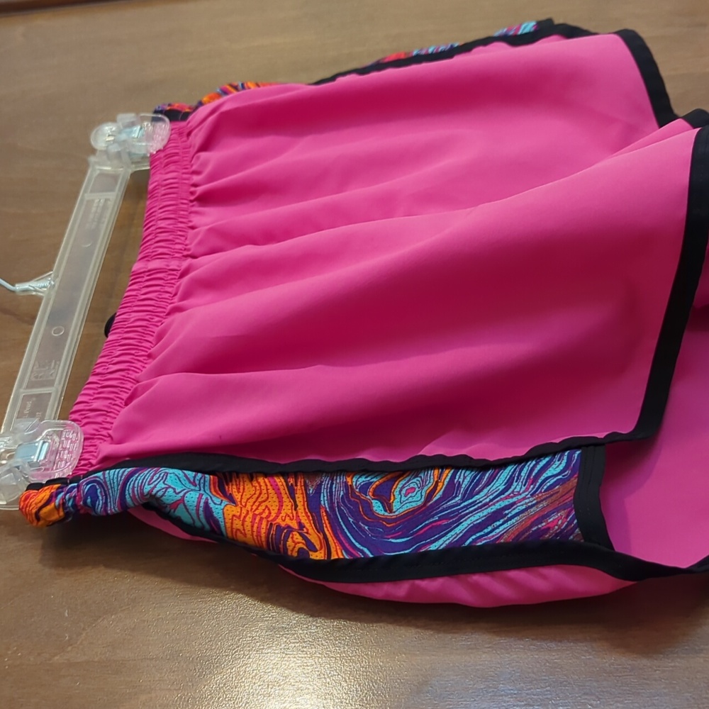 Reebok Womans Playdry Pink Running Shorts S - Picture 5 of 6